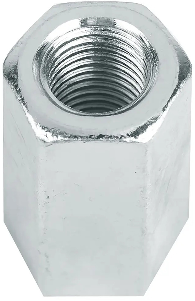 СТРОЙБАТ Переходная гайка DIN 6334 М12 для удлинения резьбовых соединений 13624875