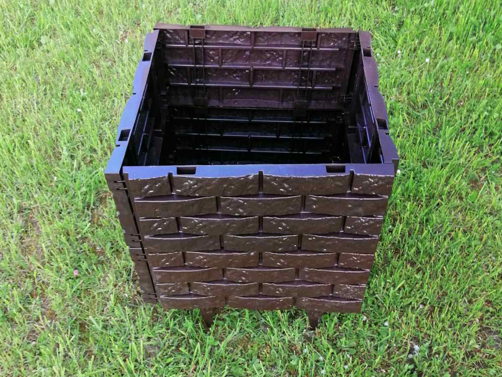 Садовый конструктор, шоколад, 4 шт, длина 180 см, высота 20 см ГеоПластБорд GPBST-164 - Вид №7