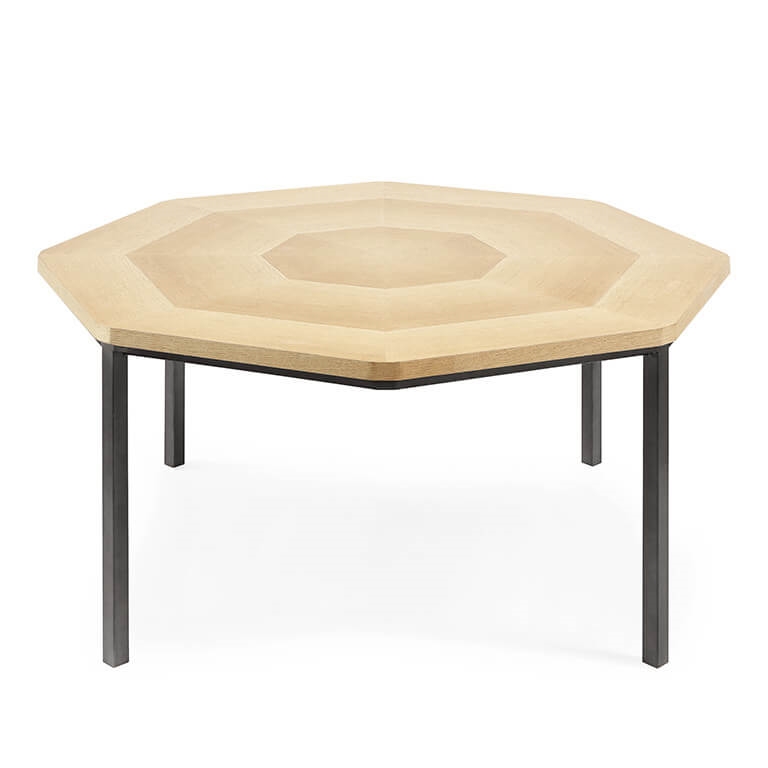 450186-00 ABHIKA СТОЛ GOTIK H77 D155 NATURAL 