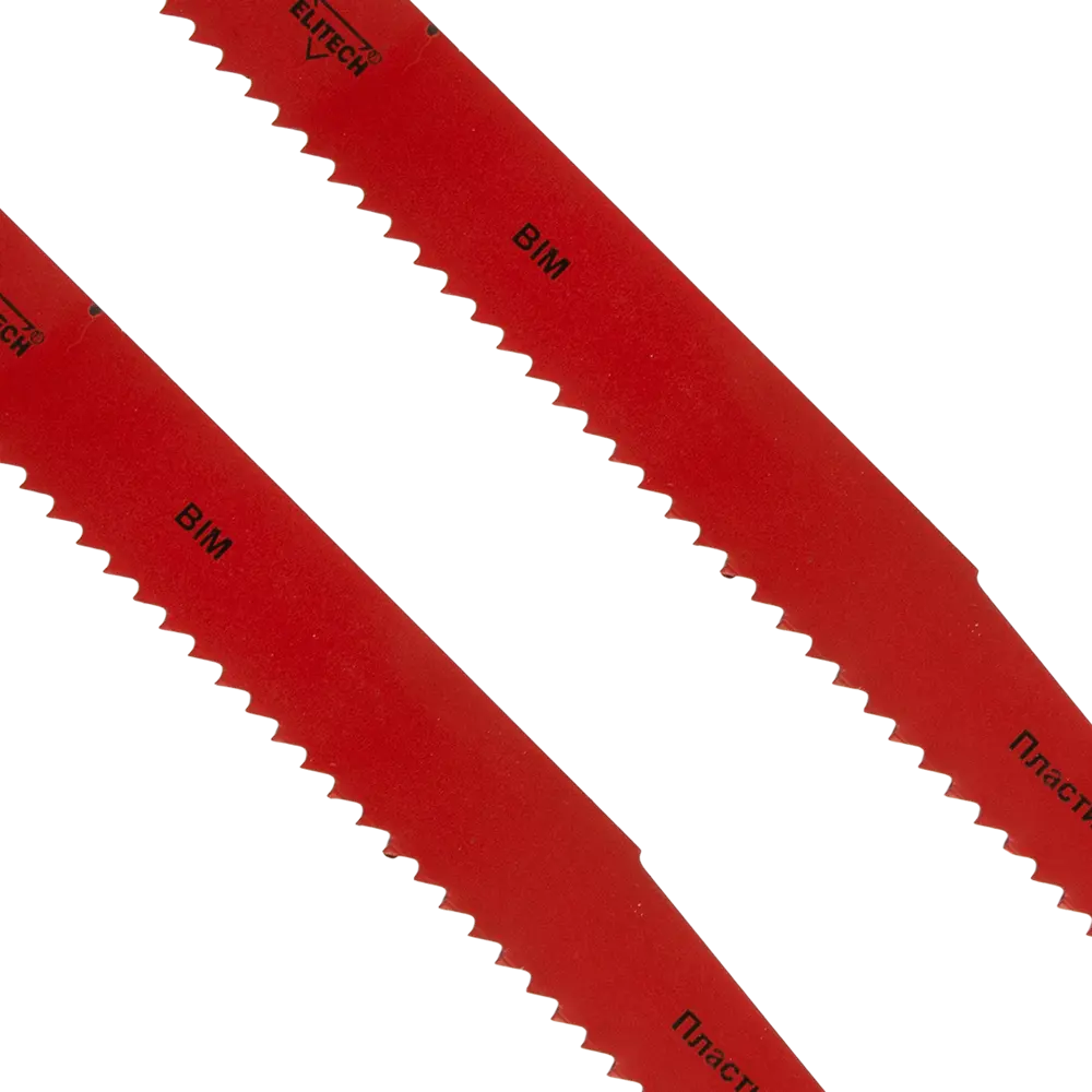 Биметаллические пилки Elitech для сабельной пилы по пластику 210 мм (2 шт) 84462163 STLM-0050331 - Вид №2