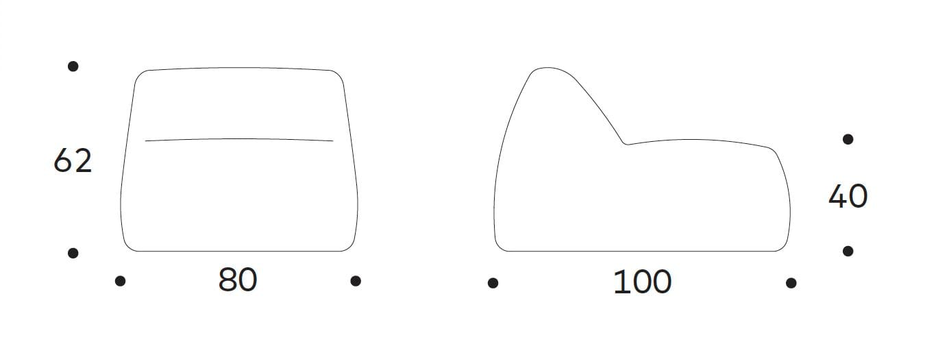 Открытый ткань сад стул Nodo Italia Beach House ARCH-00025916 - Вид №1