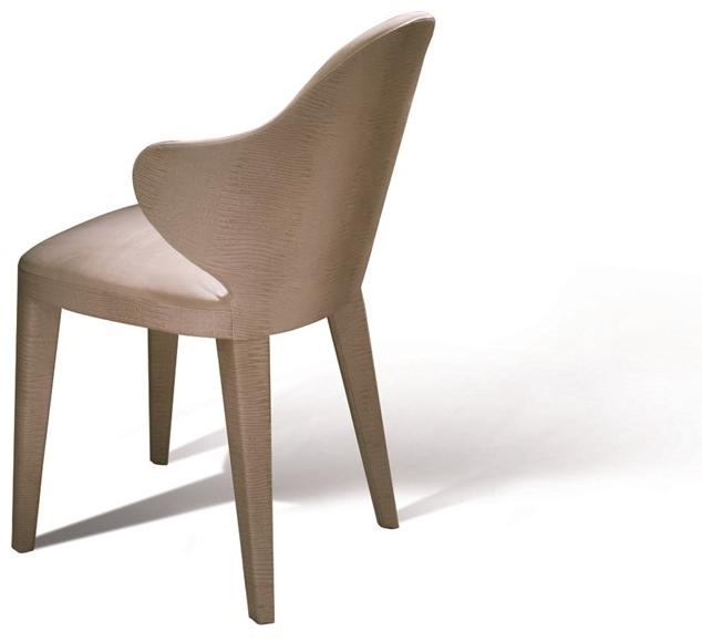 Longhi Мягкое кожаное кресло с подлокотниками Loveluxe U 120 - Вид №8