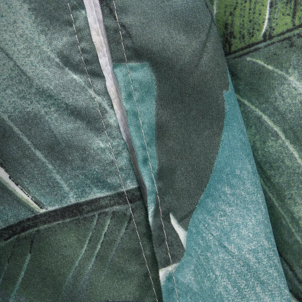 Комплект постельного белья Amore Mio Спиннеу евро полисатин зеленый STLM-2116104 - Вид №3