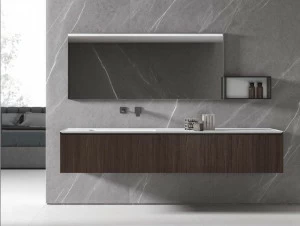 BMT Подвесная тумба под умывальник с ящиками Ikon Ik-01