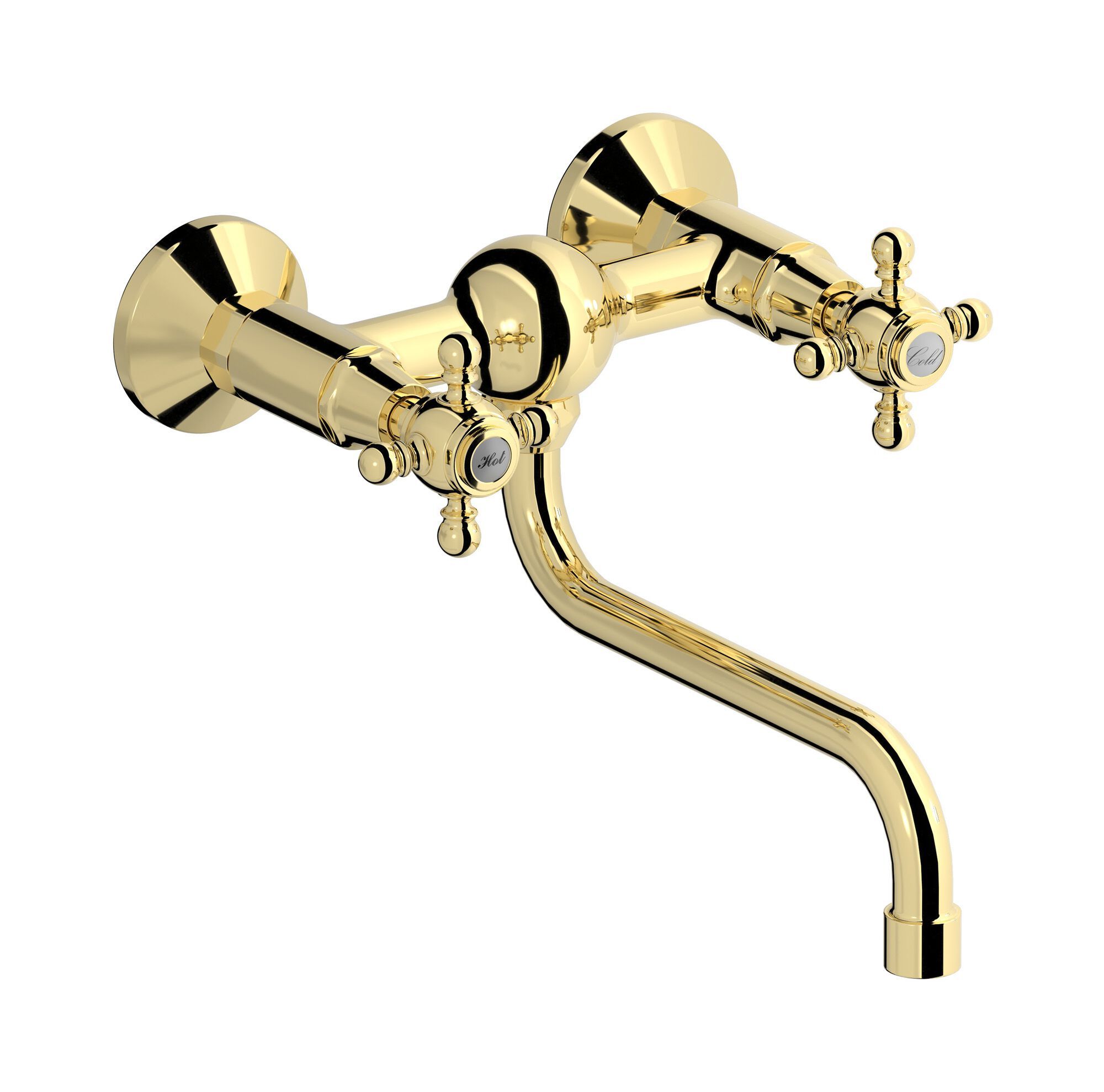 Настенный смеситель для кухни с 2 отверстиями IB Hermes + Hermes Elle ARCH-00128531 - Вид №3