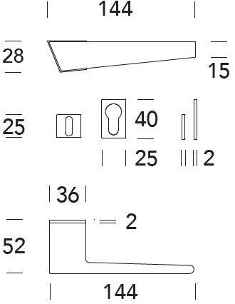 Reguitti Ручка Замак на розе Wonder A113mr11335 - Вид №2