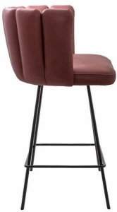 KFF Табурет кухонный со спинкой и подставкой для ног Gaia