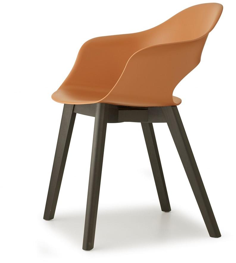 SCAB DESIGN Стул из технополимера с подлокотниками Lady b sun-id-1390765 - Вид №1