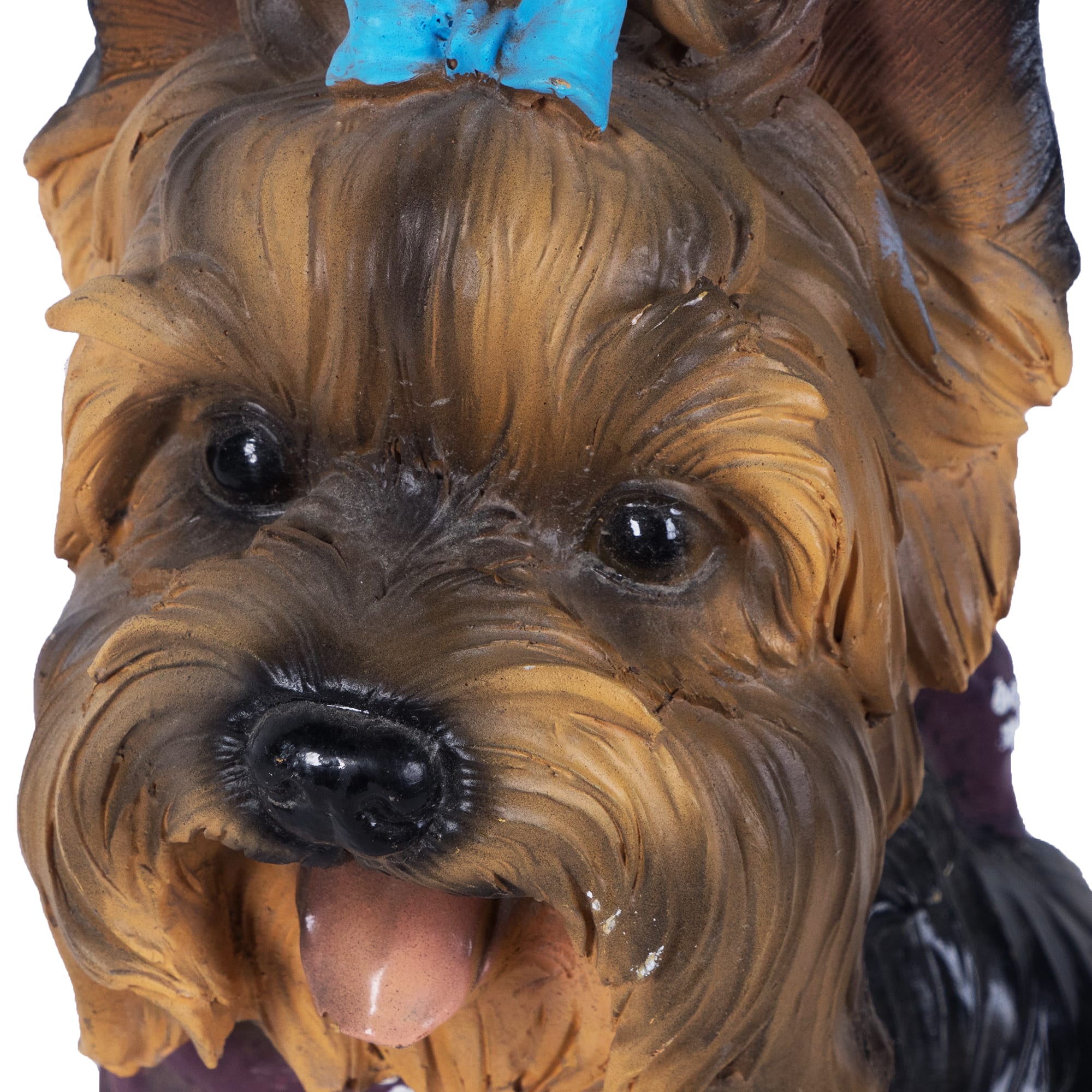 81950516 Фигура садовая «Собака Йорк с щенками» h30 см Santreyd  - Вид №2