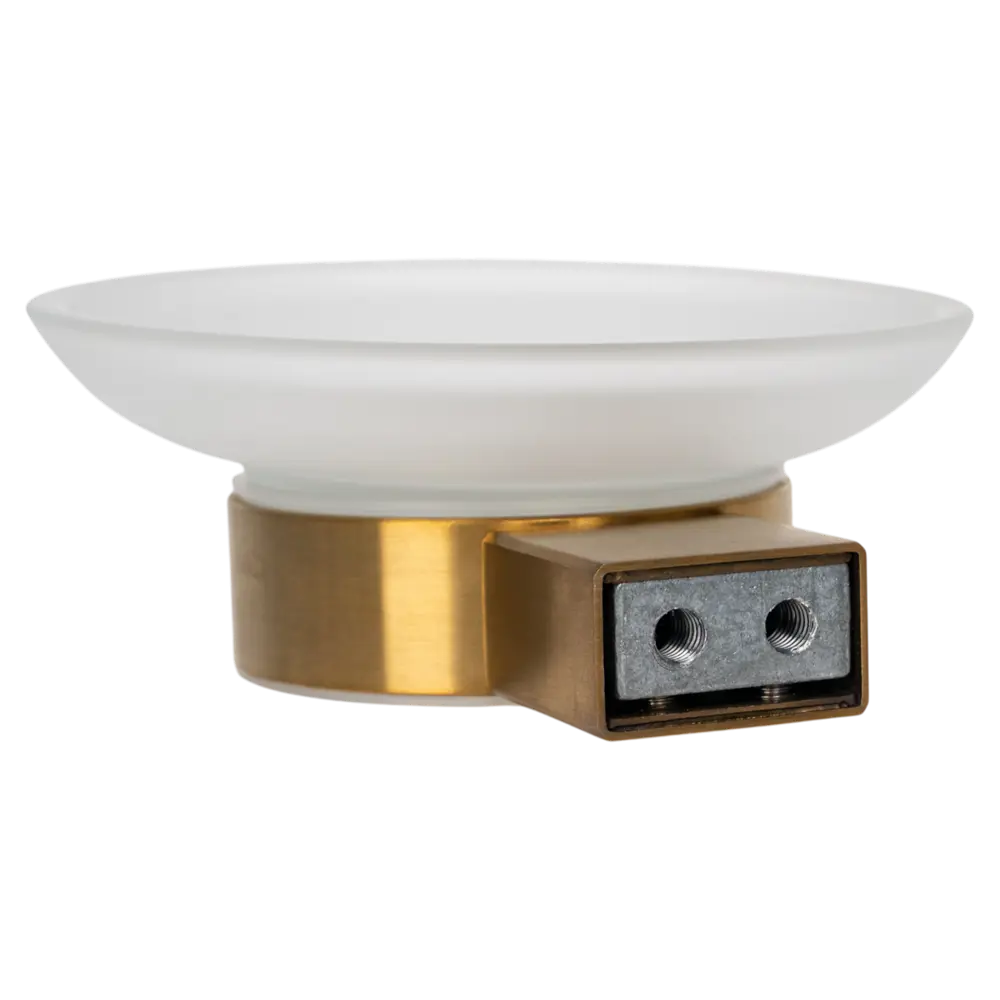 Мыльница VIDAGE Неверка золотая — элегантное решение для ванной 89384614 STLM-1565374