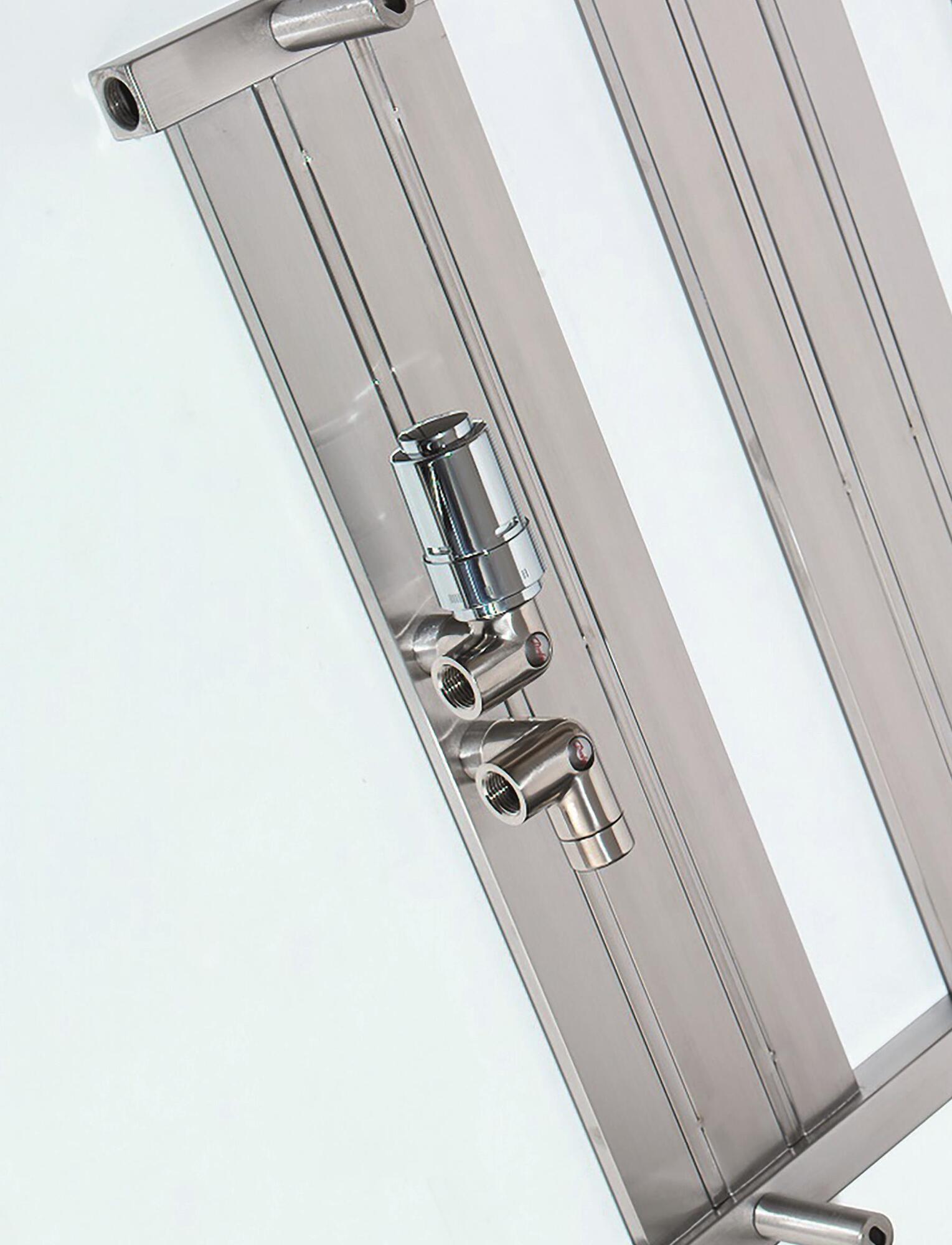 Полотенцесушитель Hammam ELEGANCE Stainless steel  комбинированный; электрический или водяной Сталь  - Вид №16