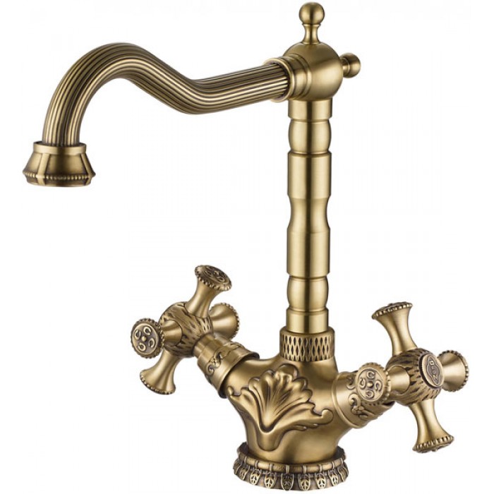 Zorg A 7005K-BR бронза Смеситель для кухни Zorg 250 х 184 мм  - Вид №1