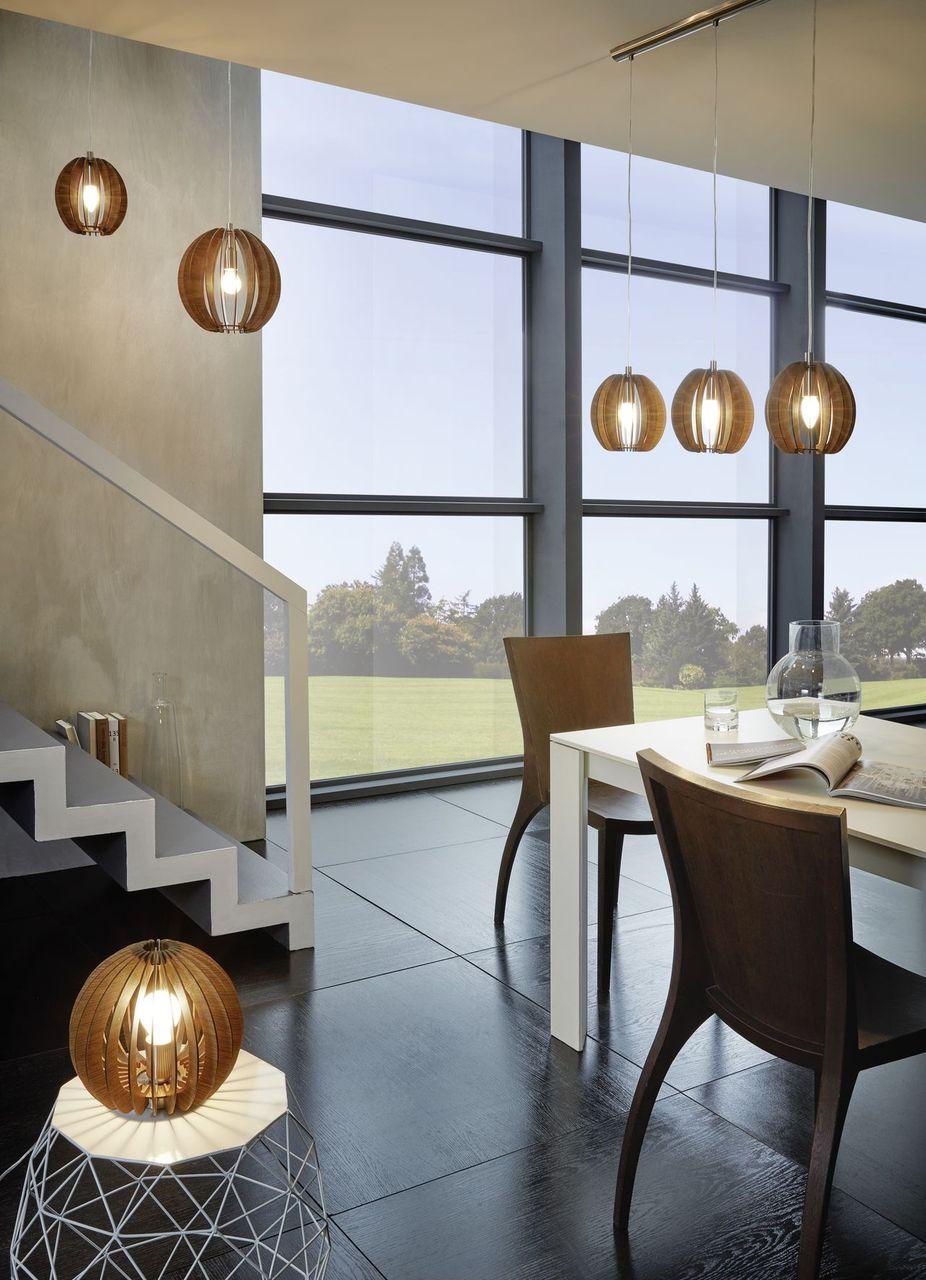 Настольная лампа Eglo Cossano 94956 EGLO ИНТЕРЬЕРНЫЕ 080608 Коричневый  - Вид №1