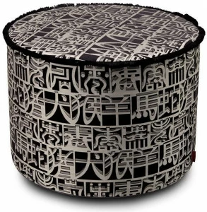 MissoniHome Пуф Cylinder из жаккарда с шелком Horoscope