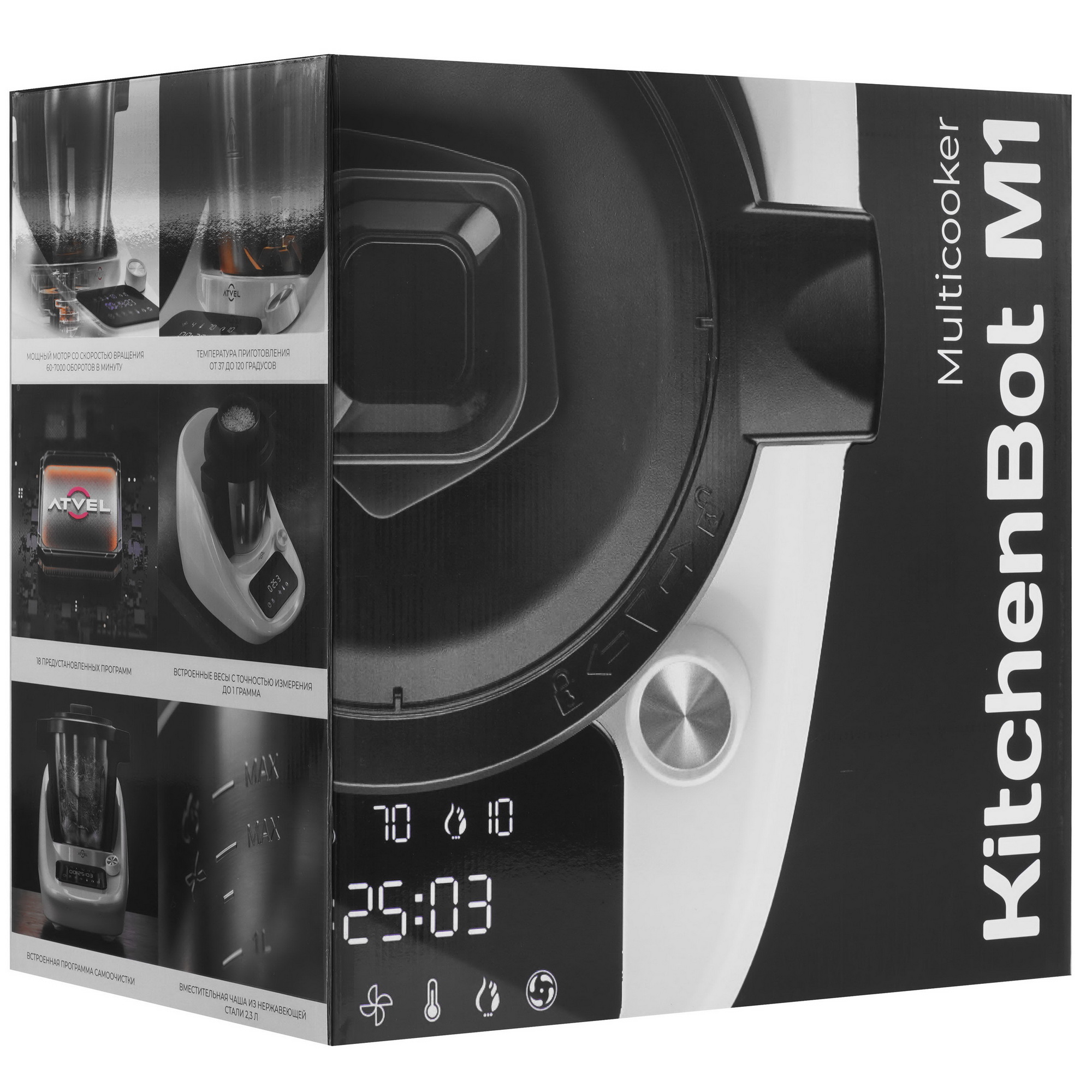9252902 Кухонный комбайн Kitchenbot M1 43204 белый ATVEL STDN-0086723 - Вид №25