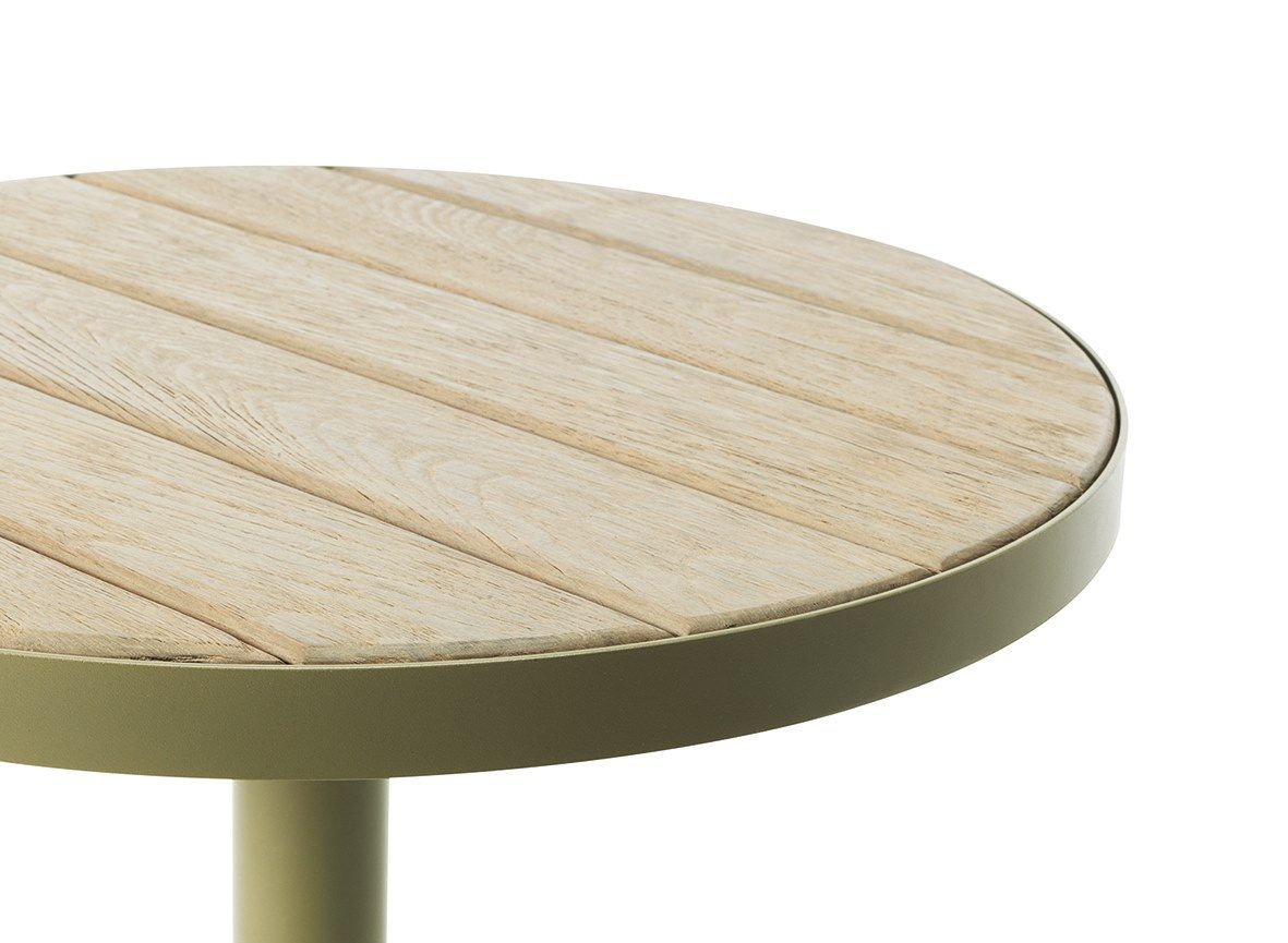 Круглый стол из тикового дерева Ethimo Laren ARCH-00144899 - Вид №3