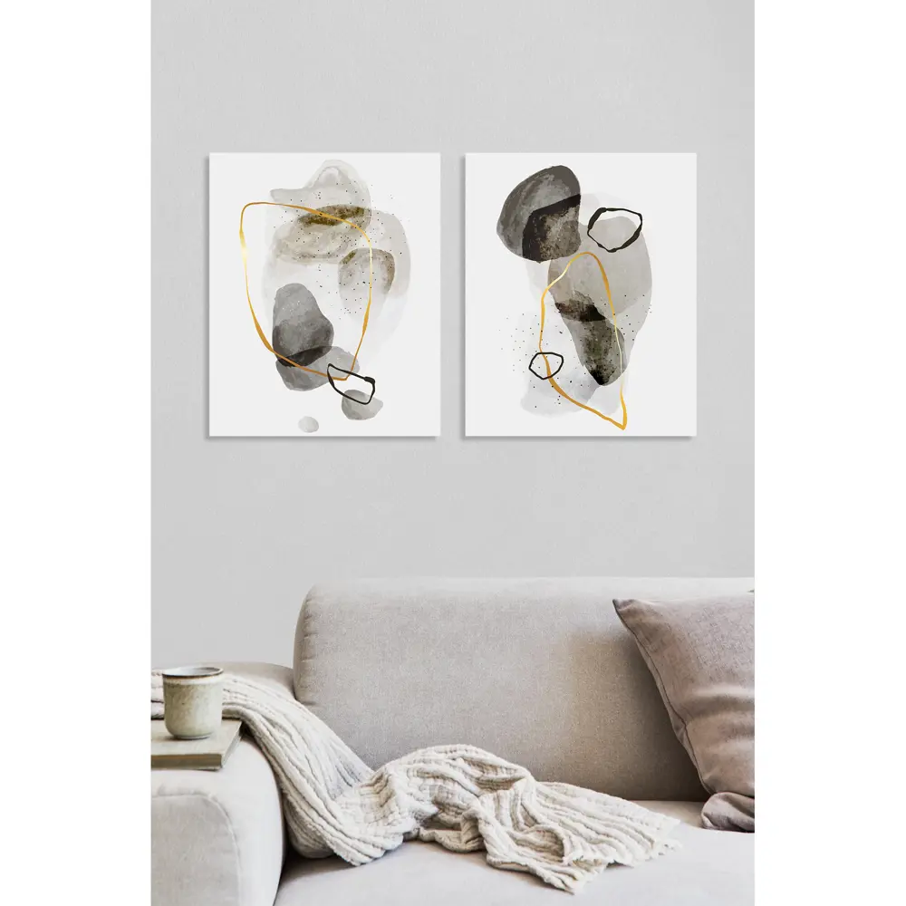 Картина на холсте Постер-лайн Абстракция 8 40x50 см STLM-2025492 - Вид №4