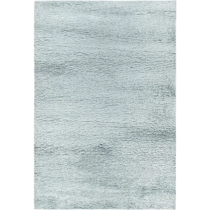 Ковер полипропилен Шагги Тренд L001 80x150 см цвет голубой