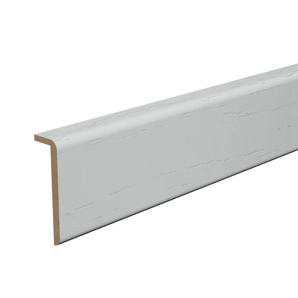 Наличник телескопический 2170х70x8 мм ПВХ ламинация цвет пломбир КРОНОПРОФИЛЬ STLM-2121746