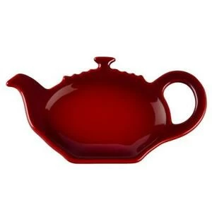 Подставка для чайных пакетиков Le Creuset, каменная керамика, вишневая