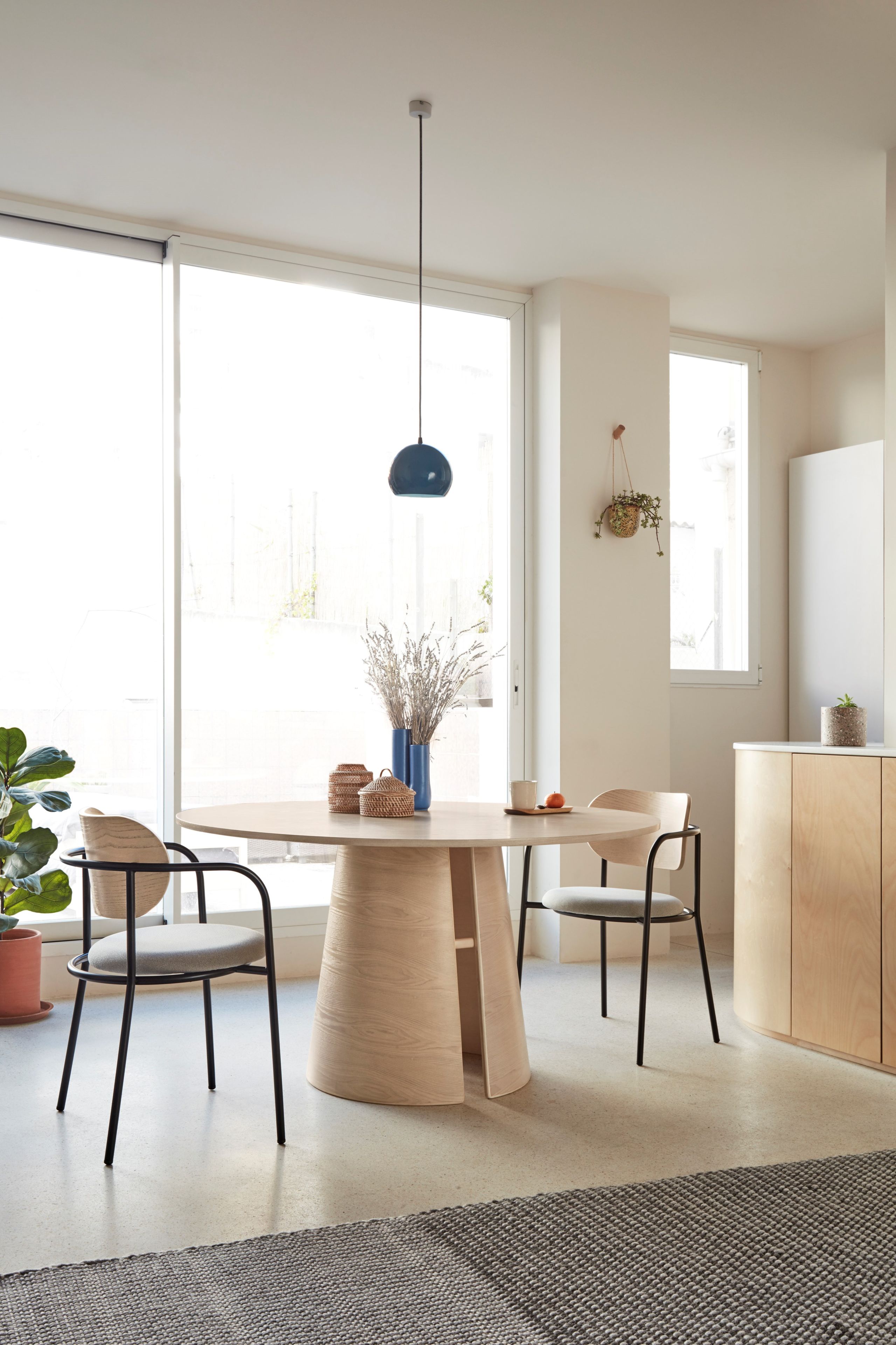 Круглый деревянный обеденный стол TEULAT Cep ARCH-00124120 - Вид №13