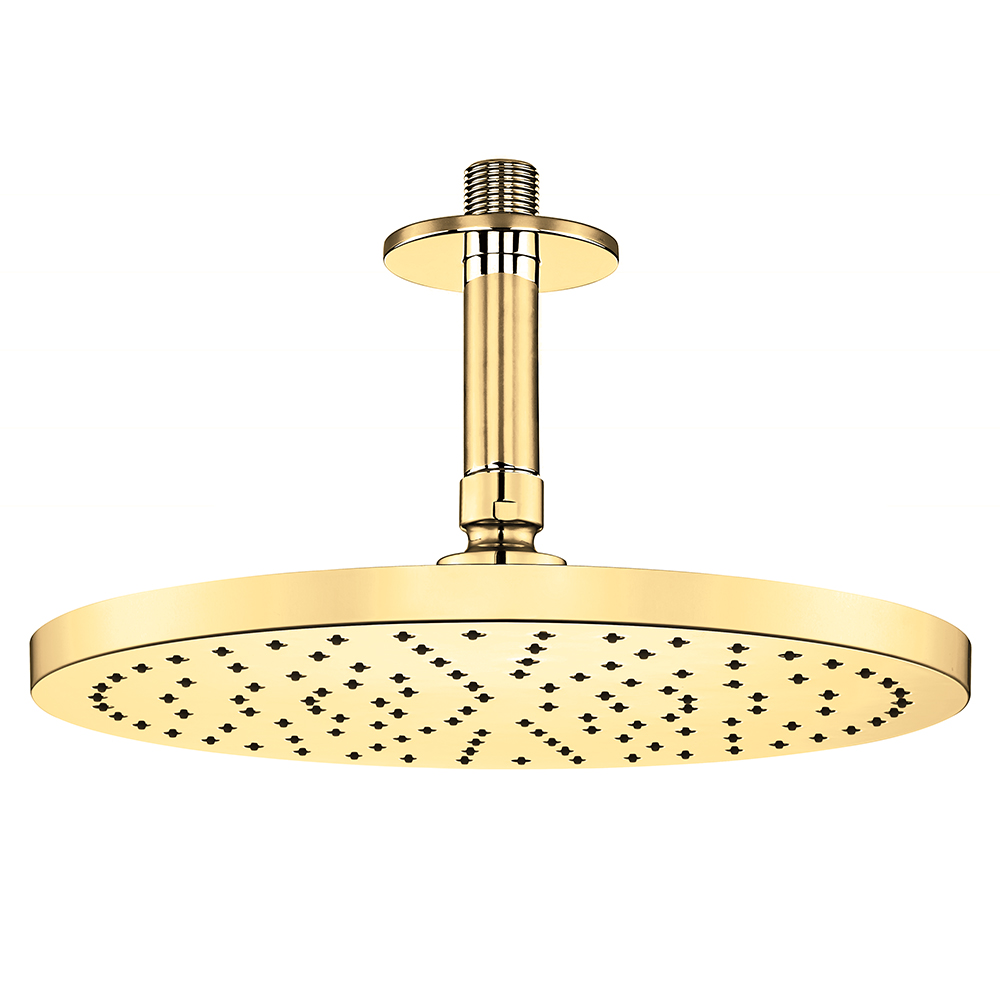 102845033  Душевая лейка Myra - потолок - золотой вид Eca 