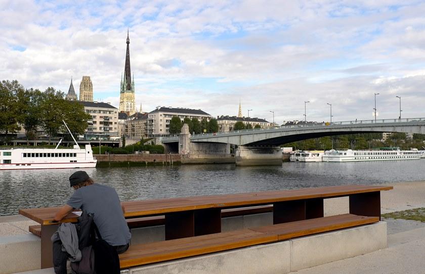 URBIDERMIS Прямоугольный стол для общественных мест из массива дерева Bancal sun-id-1502736 - Вид №2