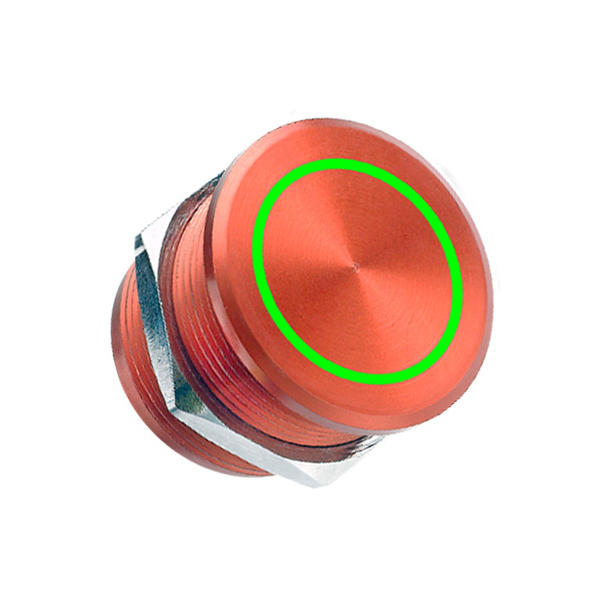 BPS Red-Green Illumination Red Anodized Основной пьезопереключатель (bps) красно-зеленая подсветка красный анодированный stern 