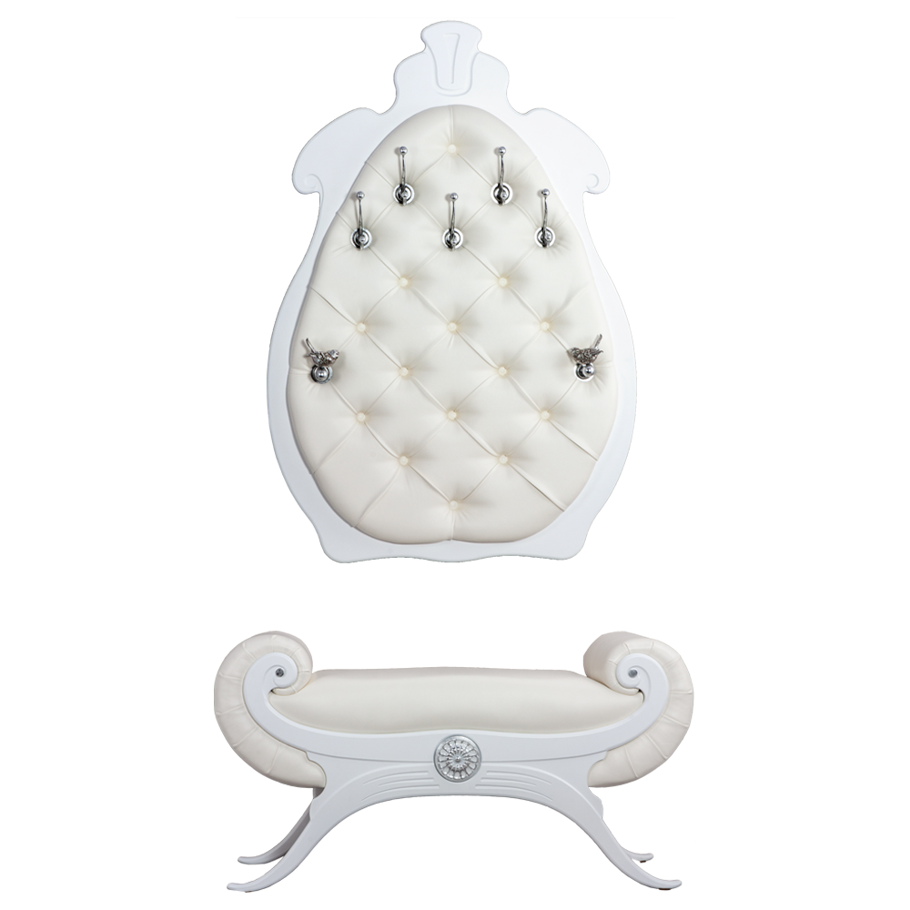 11554,11555 Настенная прихожая Квин Айс BOGACHO 4627155819019, 4627155818982