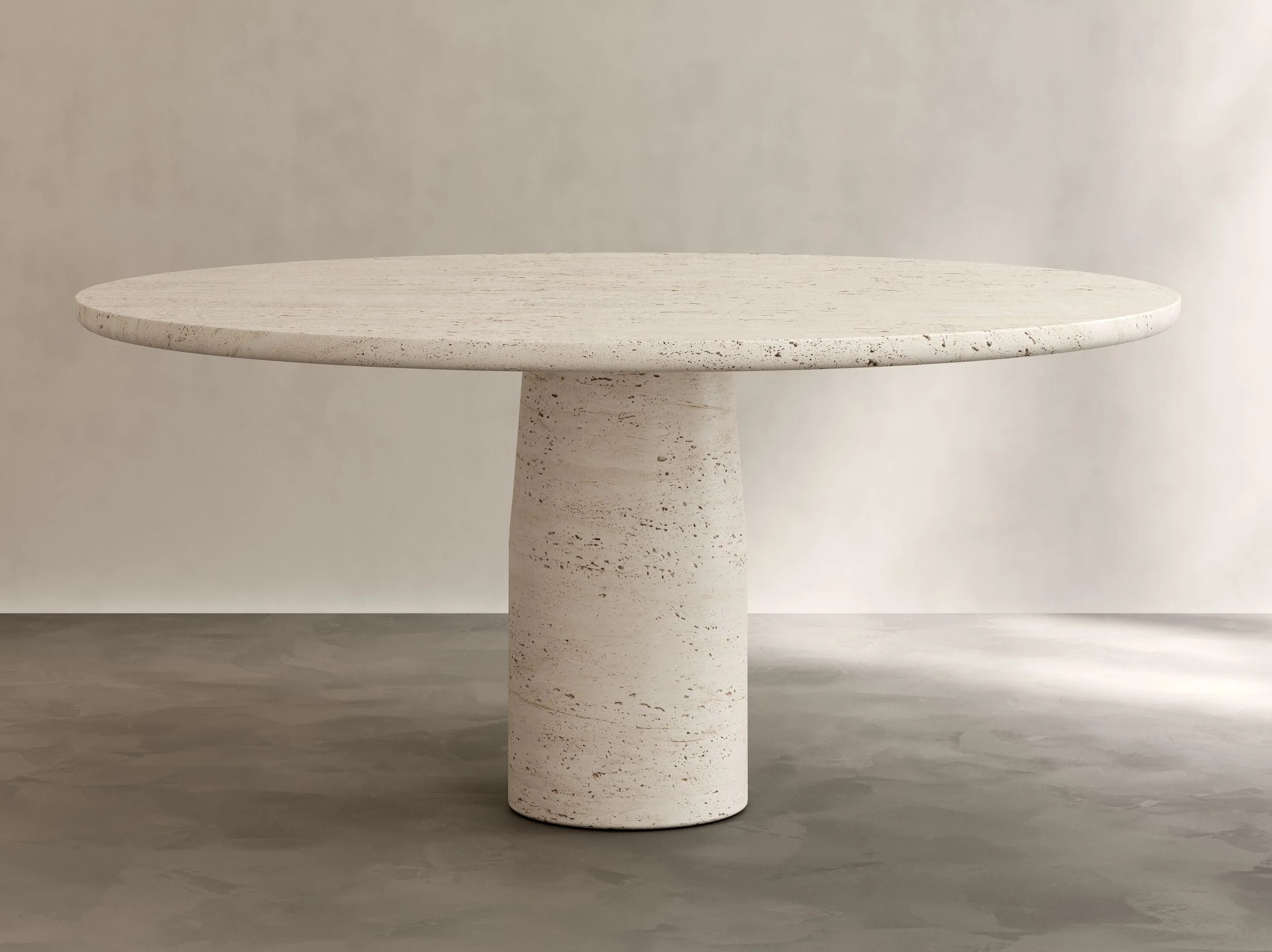 Круглый обеденный стол из натурального камня Paloma Editions остров ARCH-00097201 - Вид №5
