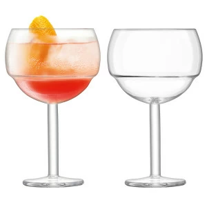 Набор из 2 круглых бокалов для коктейлей 520 мл Mixologist LSA INTERNATIONAL MIXOLOGIST 00-3863167 Прозрачный