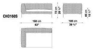 B&B Italia Outdoor Угловой диван из полипропилена Charles outdoor sun-id-1376087 - Вид №7