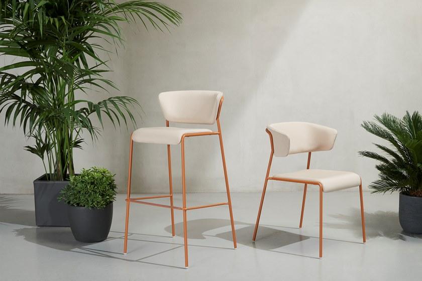 SCAB DESIGN Высокий табурет для улицы из ткани Lisa sun-id-1482105 - Вид №4