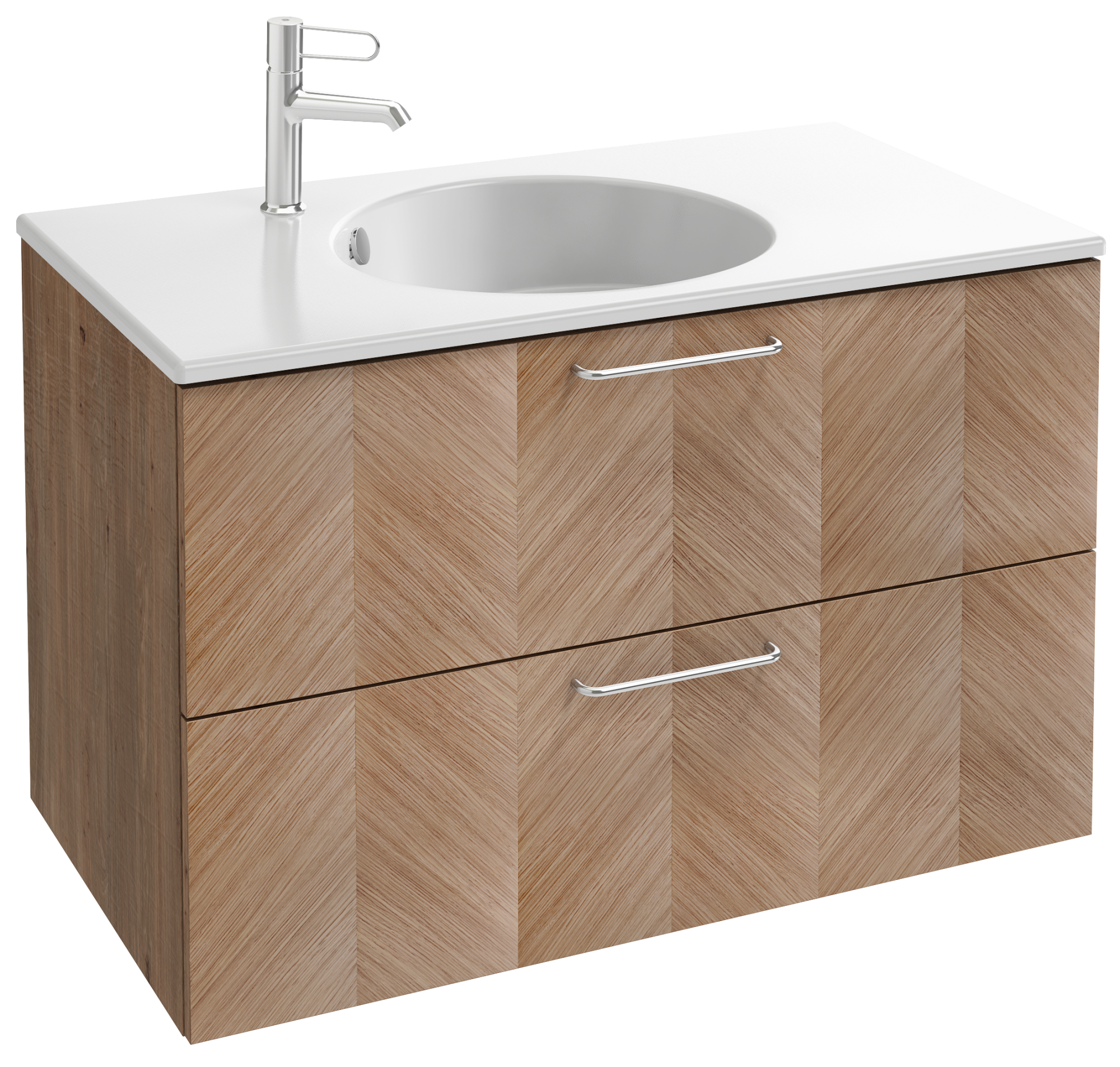 EB2523-R5-N14 Тумба под столешницу 90 см, 2 ящика, хромированная ручка JACOB DELAFON ODÉON RIVE GAUCHE ODEON RIVE GAUCHE