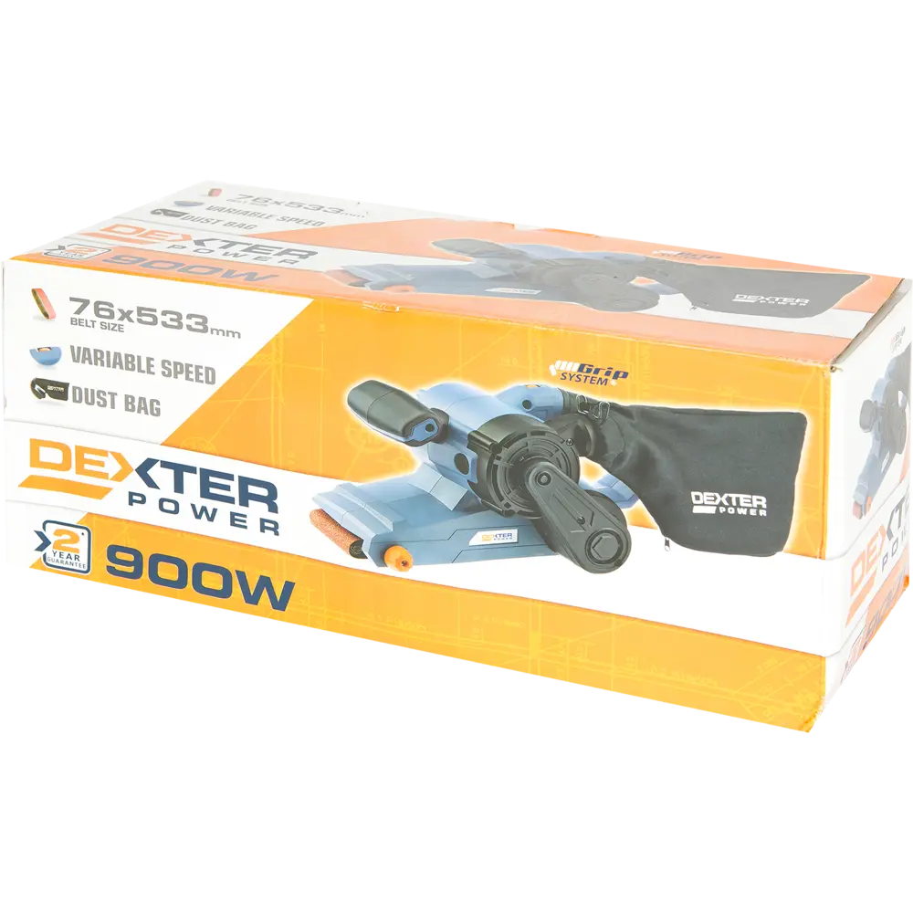 Ленточная шлифмашина Dexter Power NC900BS.1, 900 Вт 82038786 STLM-2140013  - Вид №5