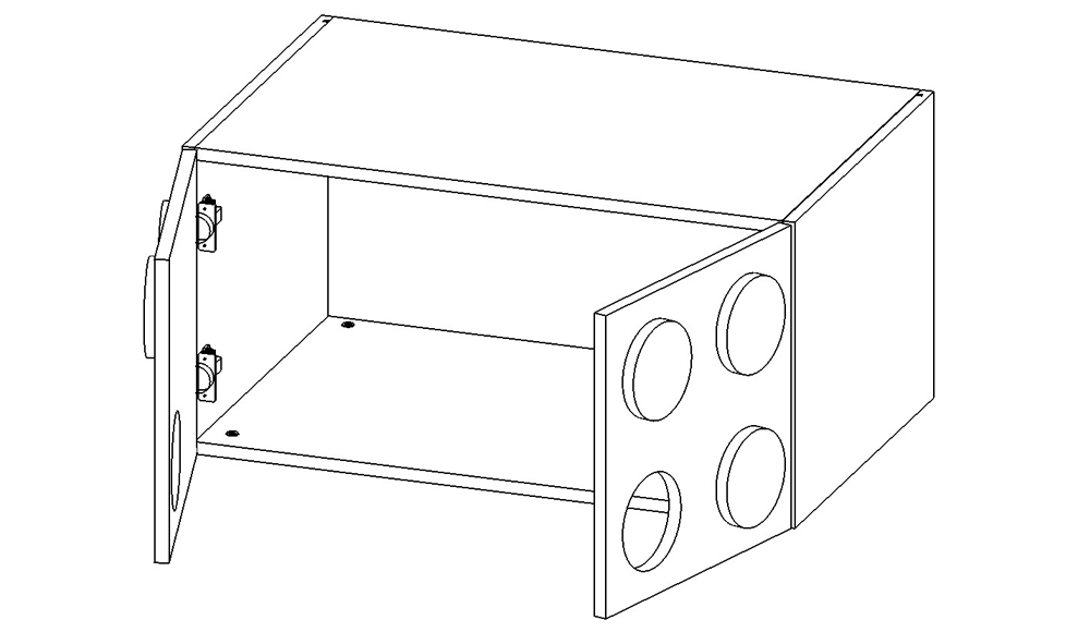 Антресоль детская "Леголенд" МАНДАРИН ЛЕГОЛЕНД 178729 Белый;розовый Santreyd  - Вид №5