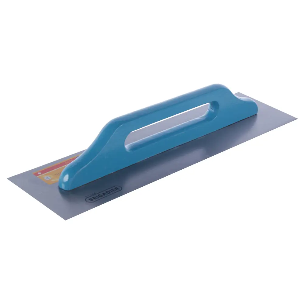 Гладилка с деревянной ручкой инструментальная сталь 480х130 мм BRIGADIER STLM-2157889