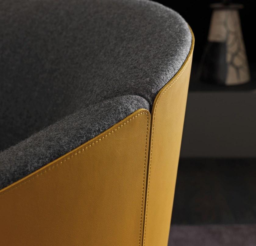 MisuraEmme Вращающееся кресло из ткани с подлокотниками sun-id-1465032 - Вид №4