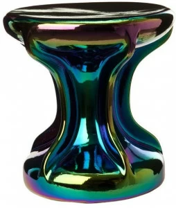 Pols Potten Низкий табурет из глазурованного керамогранита Oily 240-030-024