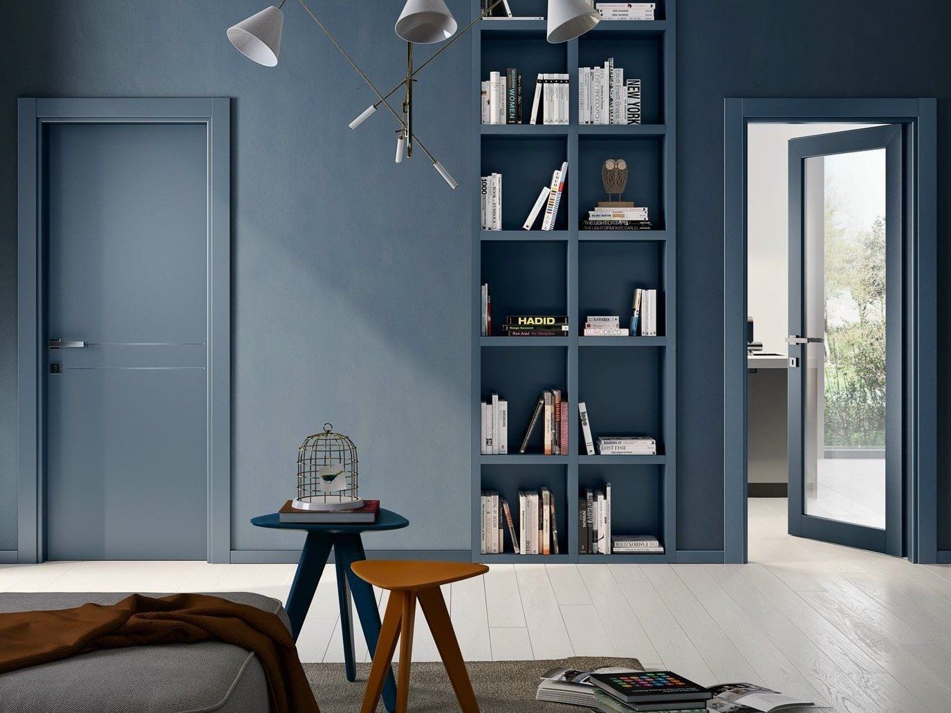 Матовая ламинированная дверь GIDEA 1000Colours ARCH-00030019 - Вид №8