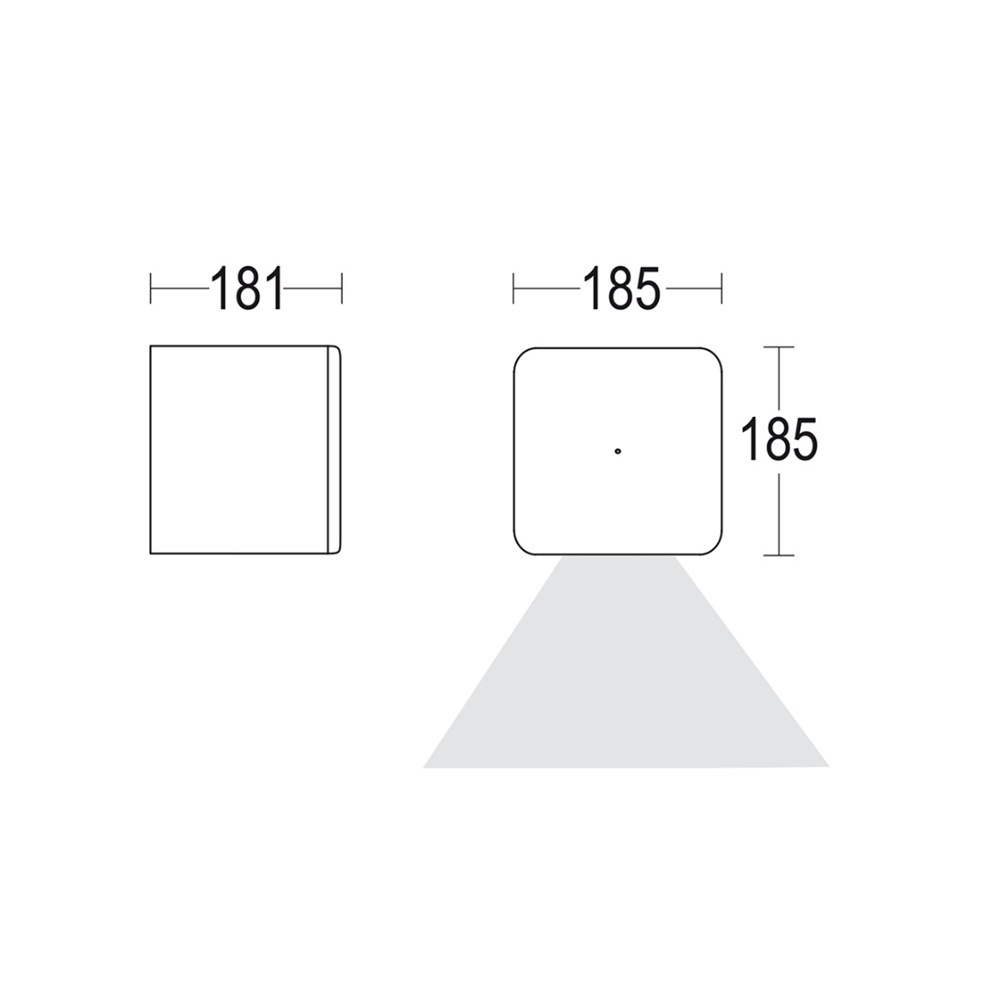MaxiBivio 1 L Ghidini Bivio .05 Темно-Cерый (Матовый)  - Вид №1