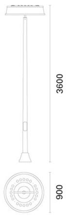 iGuzzini Светодиодная головка столба Anello sun-id-1468846 - Вид №2