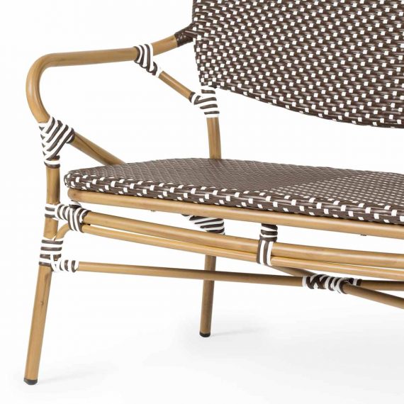 080119 2-х местная уличная скамейка Francisco Segarra Anxela Santreyd  - Вид №1