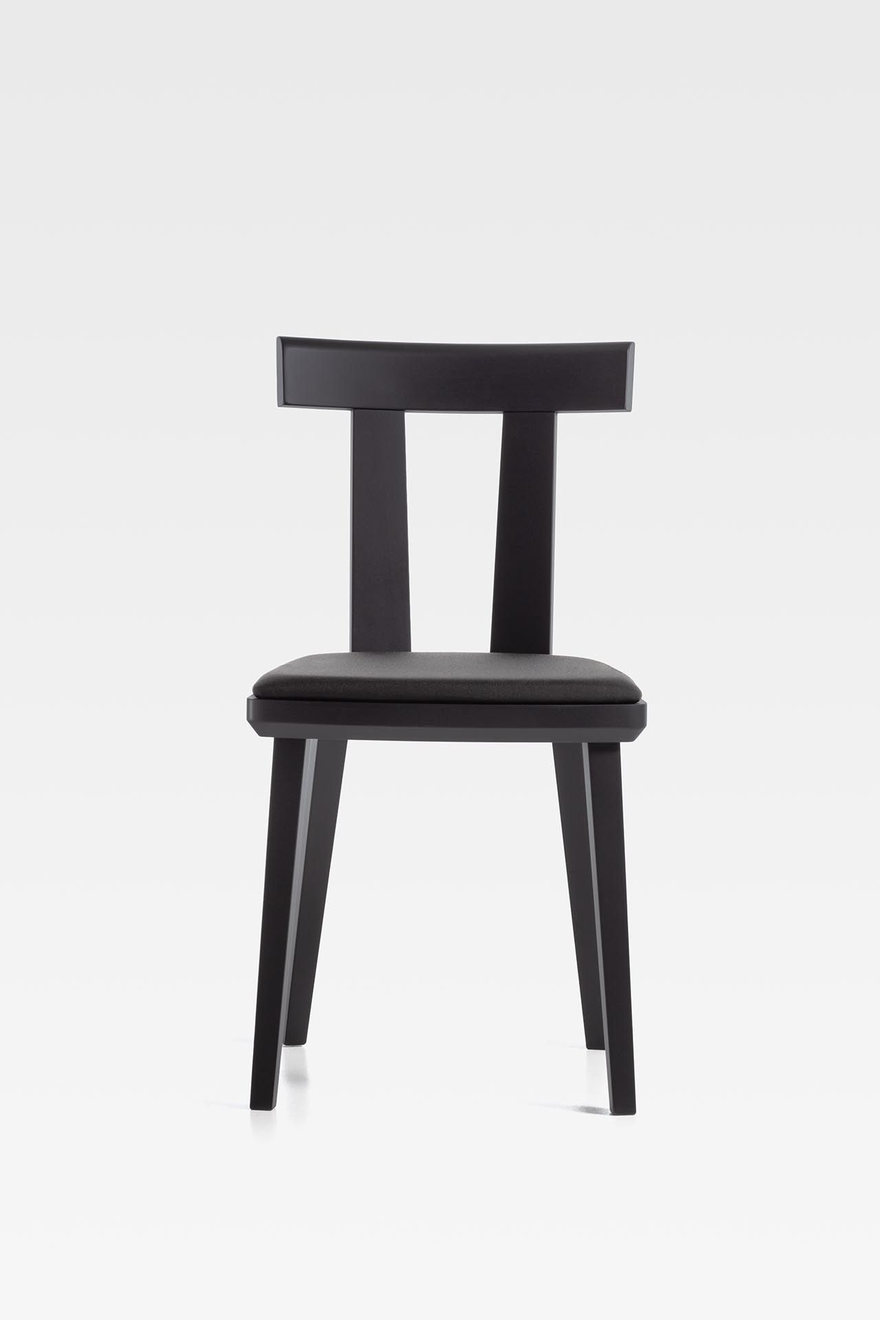 Деревянный стул с мягким сиденьем SIPA Милан ARCH-00150144 - Вид №7