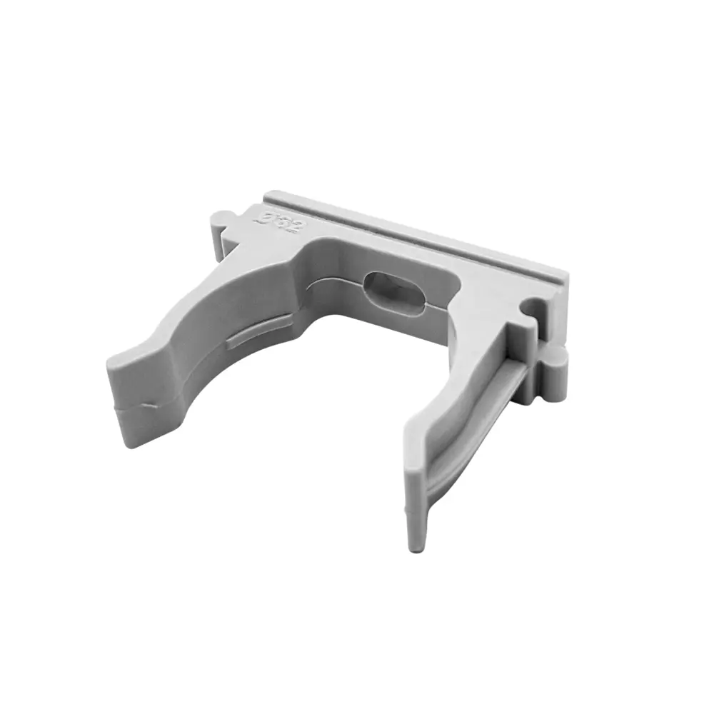 Держатель-клипса для труб LEXMAN D32 мм цвет серый 10 шт 88209497 STLM-2160140  - Вид №1