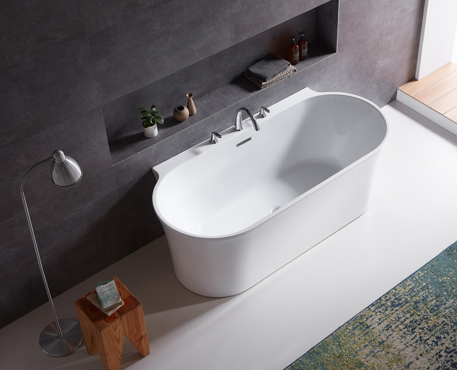 Акриловая ванна BelBagno BB409-1500-800  - Вид №1