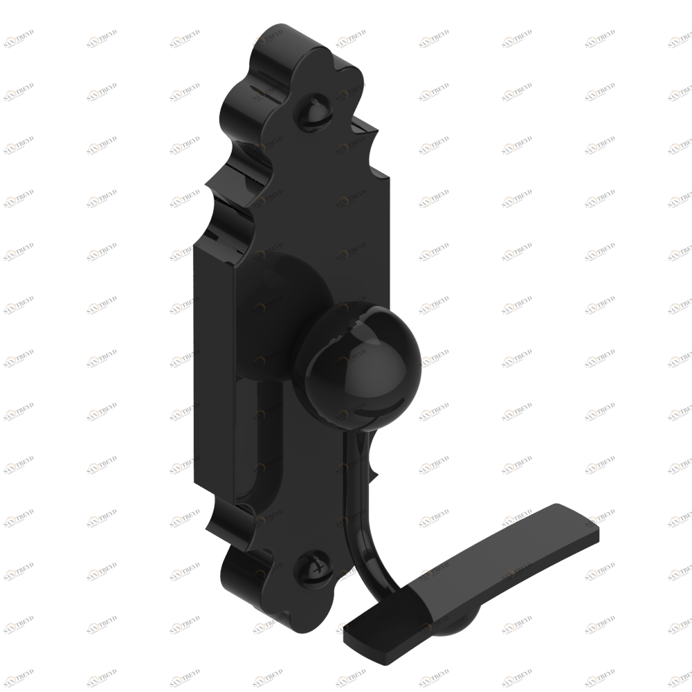 G28-510 Крючок для халатов поперечный Thg-paris 1900 с рукоятками Покрытие PVD бронза G28-510 CAT.F