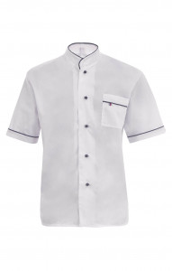 69043 Куртка поварская "Люкс-Лайт" короткий рукав белая  Повар  размер 40-42/158-164