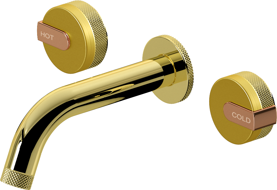 E-11530-R1BB-L1RG-PB Смеситель для умывальника из 19,1см носикем (внешняя часть) GRAFF MOD+