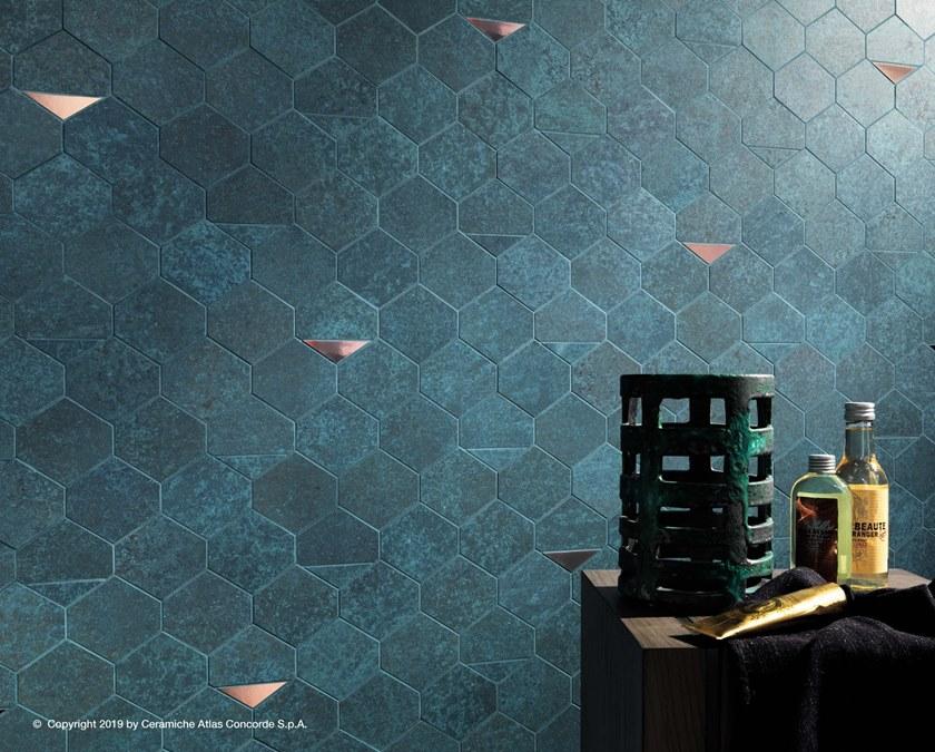 Atlas Concorde Белая плитка для стен с эффектом металла Blaze sun-id-1480586 - Вид №43